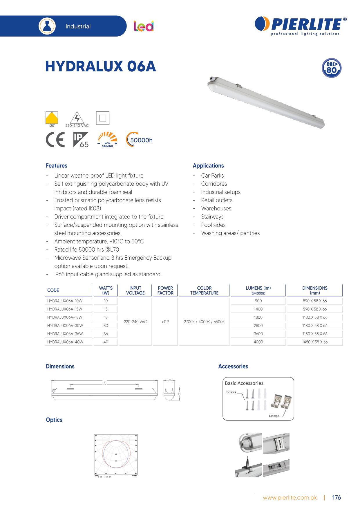Pierlite LED Luminaire Catalog 2021-185
