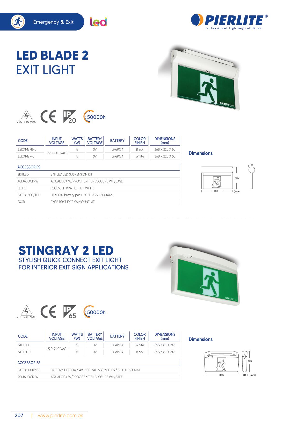 Pierlite LED Luminaire Catalog 2021-216