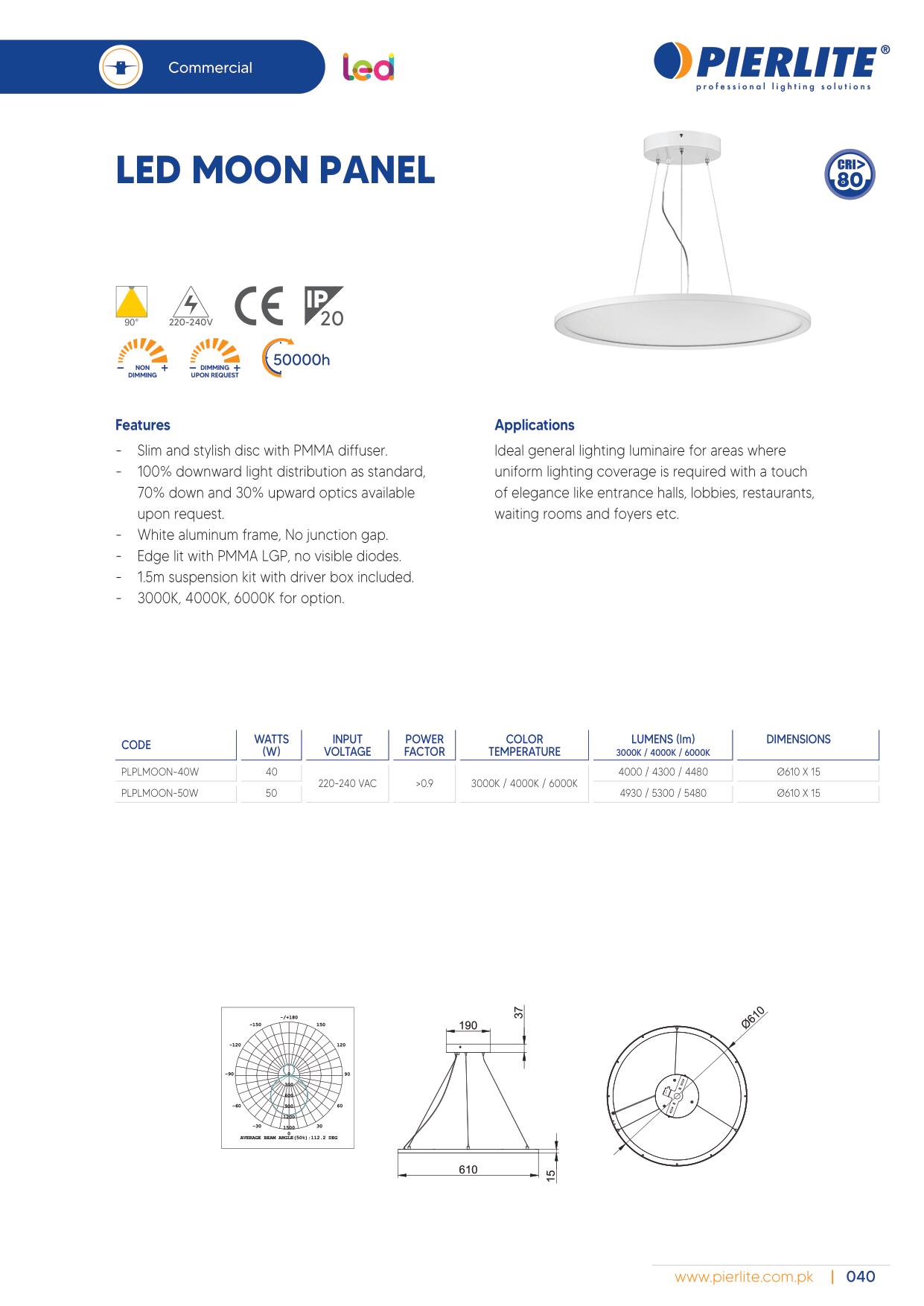 Pierlite LED Luminaire Catalog 2021-49