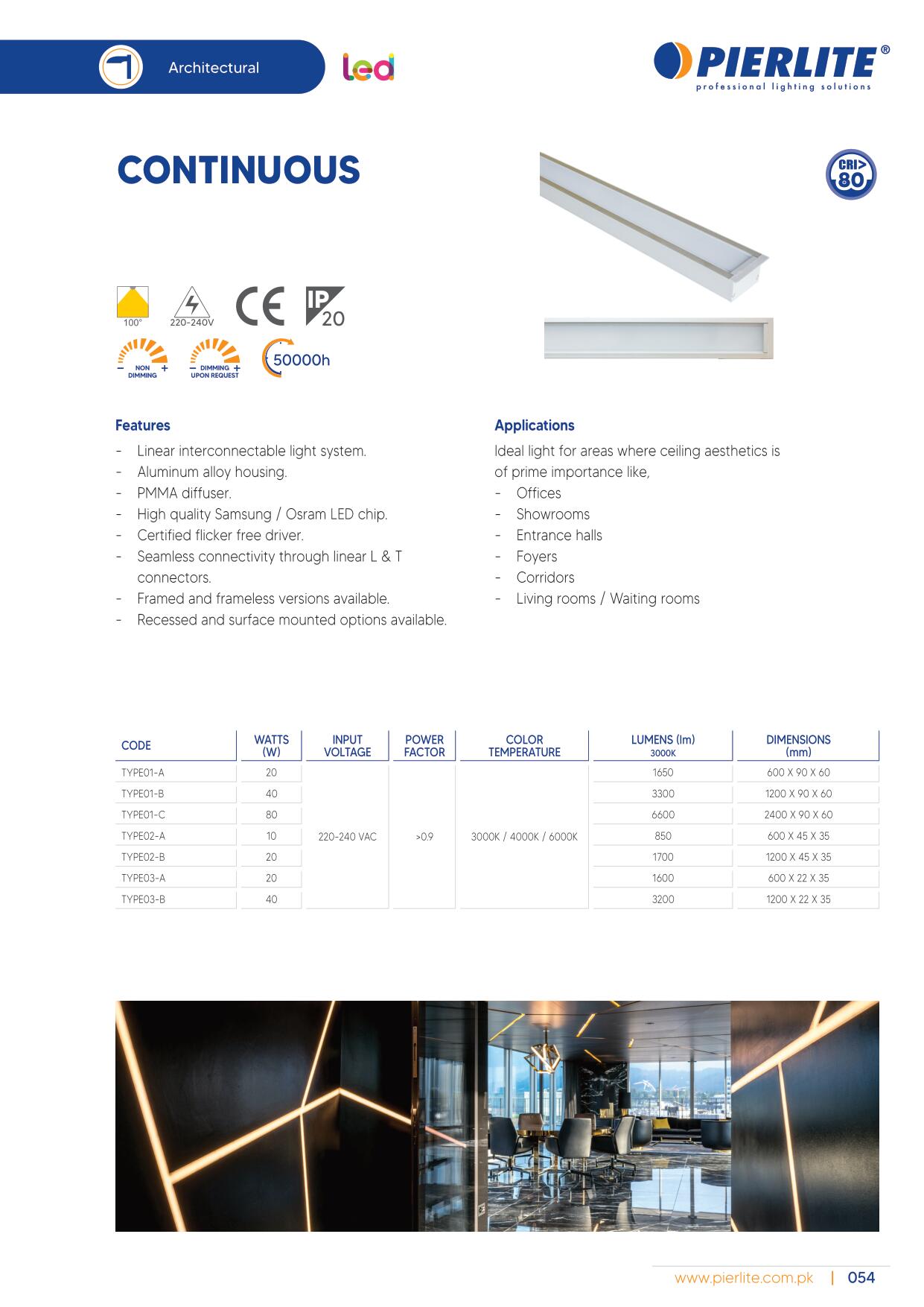 Pierlite LED Luminaire Catalog 2021-63