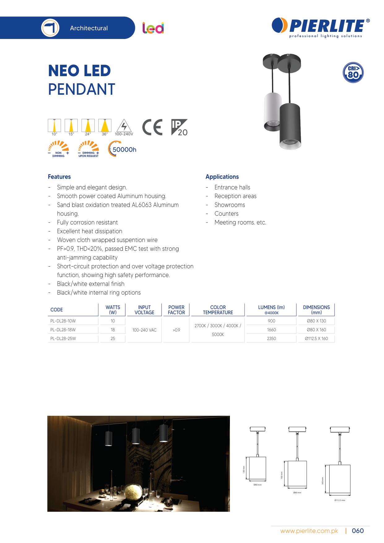 Pierlite LED Luminaire Catalog 2021-69
